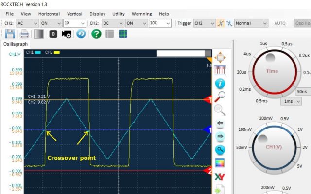 Input to output of U1