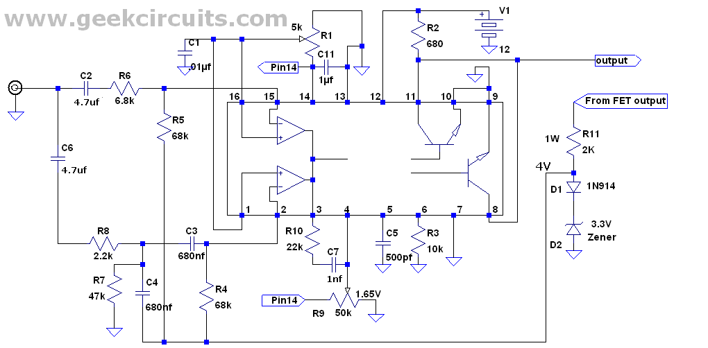 Class D Amp Using Tl494 Dc To